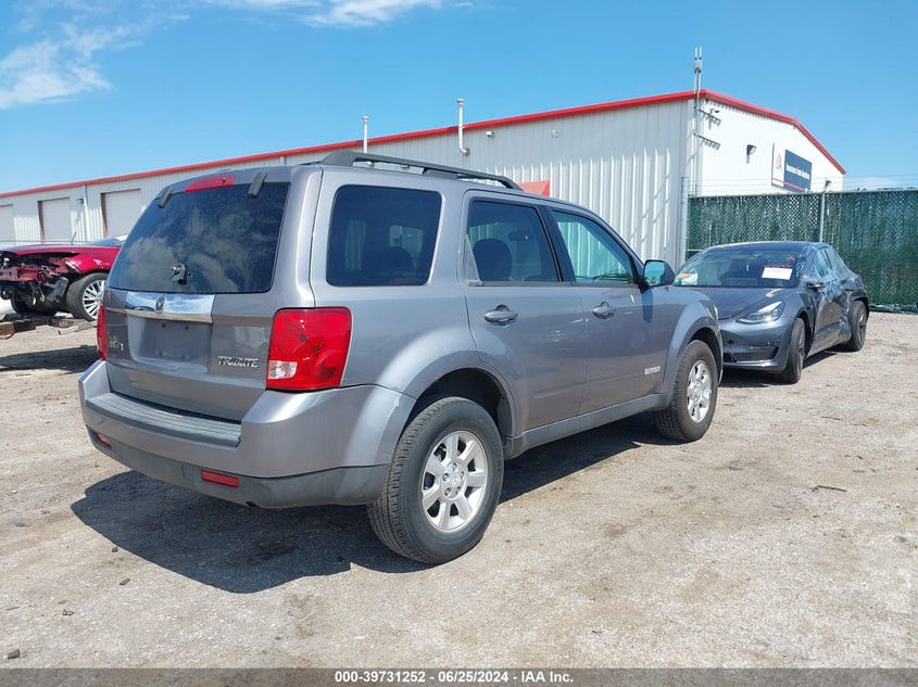 2008 Mazda Tribute S Touring VIN: 4F2CZ06178KM11513 Lot: 39731252