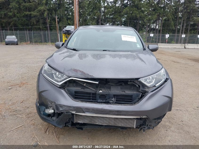 2019 Honda Cr-V Ex VIN: JHLRW2H59KX022531 Lot: 39731257