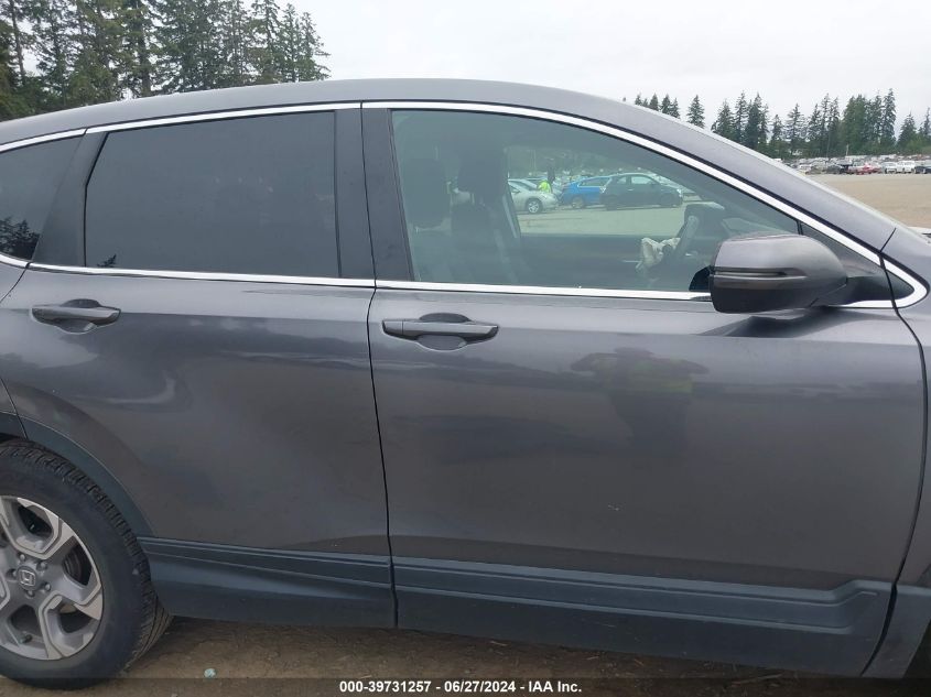 2019 Honda Cr-V Ex VIN: JHLRW2H59KX022531 Lot: 39731257