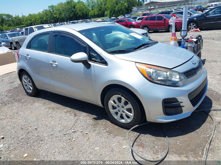 2017 Kia Rio Lx VIN: KNADM5A37H6006878 Lot: 39731270