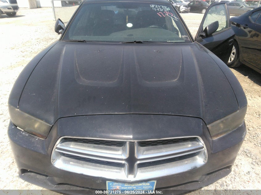 2014 Dodge Charger Se VIN: 2C3CDXBG0EH182178 Lot: 39731275