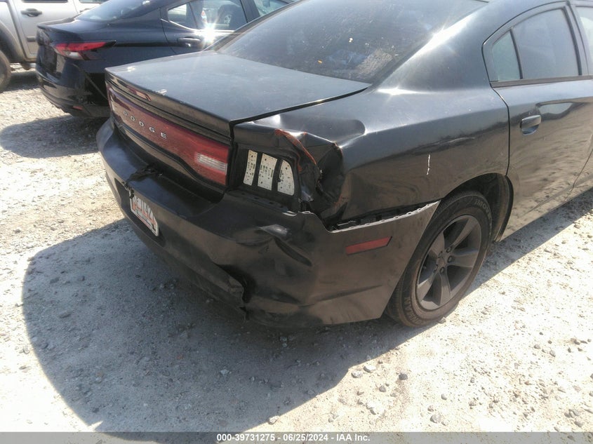 2014 Dodge Charger Se VIN: 2C3CDXBG0EH182178 Lot: 39731275