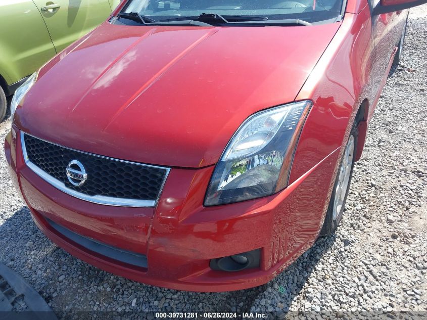 2010 Nissan Sentra 2.0Sr VIN: 3N1AB6AP6AL690390 Lot: 39731281