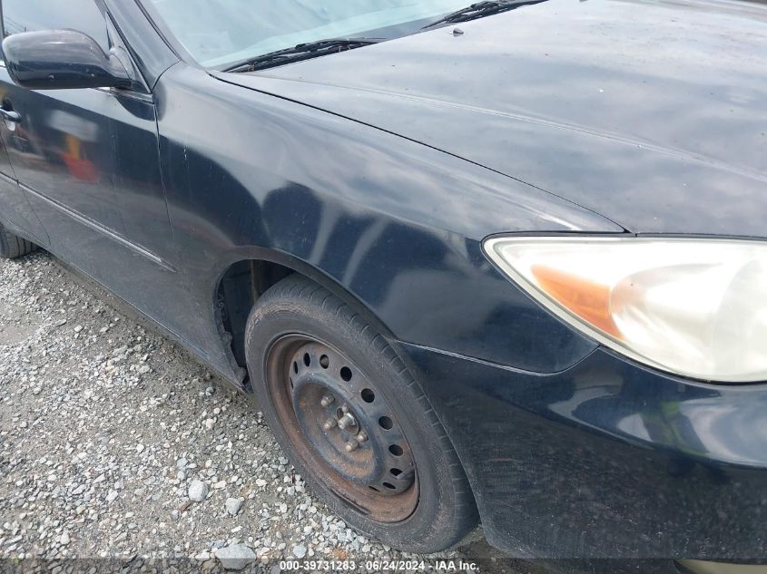 2003 Toyota Camry Xle VIN: 4T1BE30K13U682506 Lot: 39731283