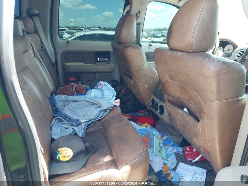 2006 Ford F-150 Lariat/Xlt VIN: 1FTPW12V96KC38566 Lot: 39731286