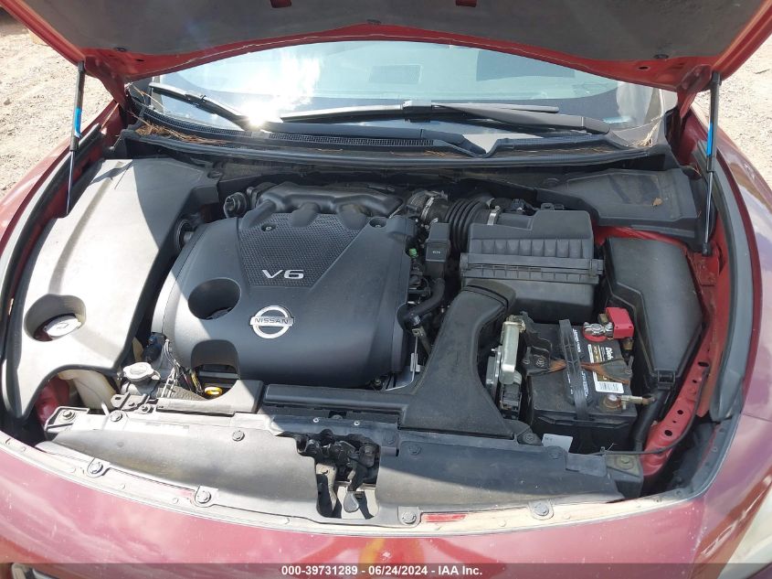 2010 Nissan Maxima 3.5 Sv VIN: 1N4AA5AP3AC816846 Lot: 39731289