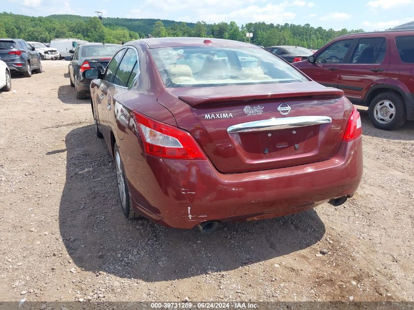 2010 Nissan Maxima 3.5 Sv VIN: 1N4AA5AP3AC816846 Lot: 39731289