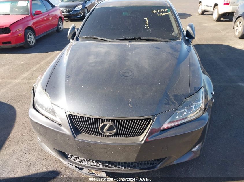 2007 Lexus Is 250 VIN: JTHBK262275046190 Lot: 39731298