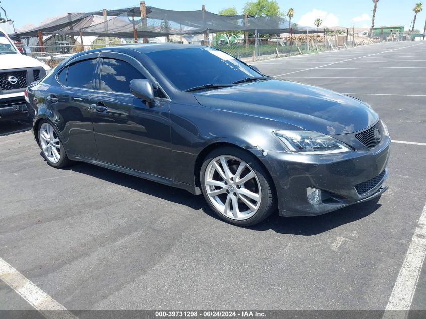 2007 Lexus Is 250 VIN: JTHBK262275046190 Lot: 39731298