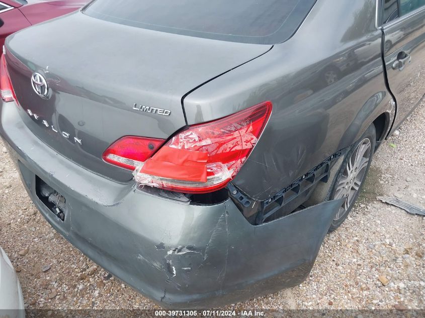 2006 Toyota Avalon Limited VIN: 4T1BK36B76U139178 Lot: 39731305