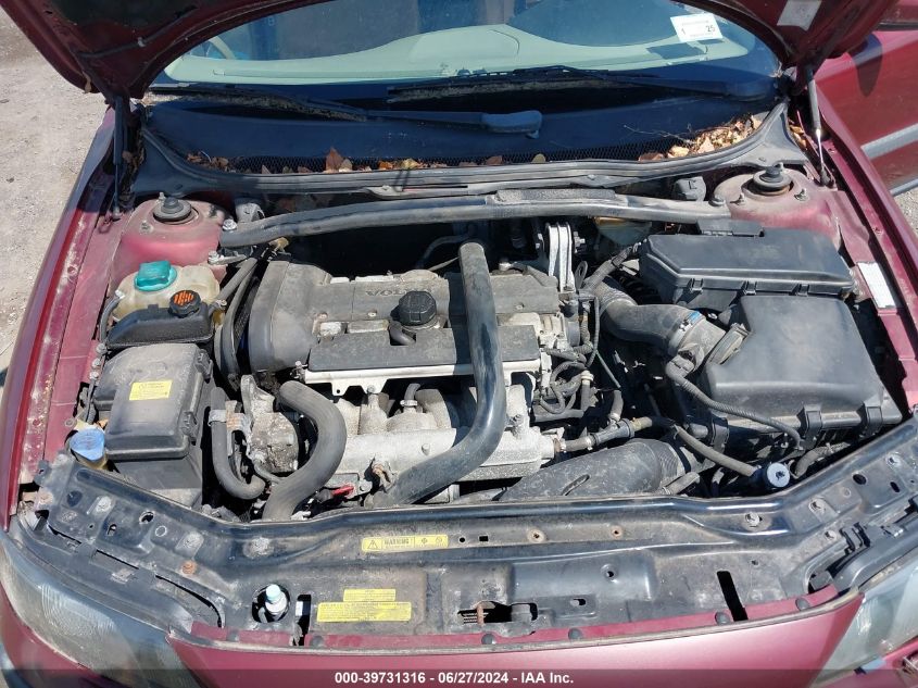 2004 Volvo S60 2.5T VIN: YV1RS59V342392652 Lot: 39731316