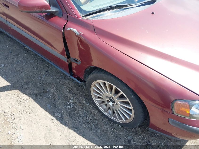 2004 Volvo S60 2.5T VIN: YV1RS59V342392652 Lot: 39731316