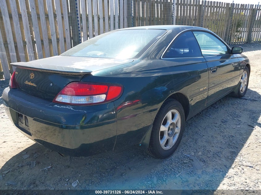2000 Toyota Camry Solara Se V6 VIN: 2T1CF28P6YC293719 Lot: 39731326