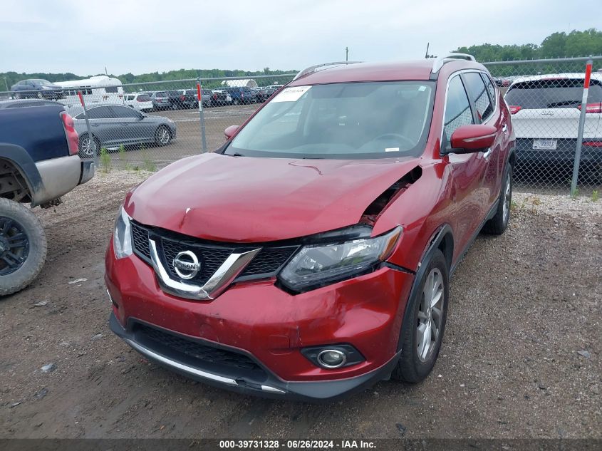 2014 Nissan Rogue S/Sl/Sv VIN: 5N1AT2MV6EC780472 Lot: 39731328