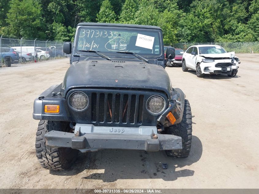 2004 Jeep Wrangler X VIN: 1J4FA39S14P790333 Lot: 39731335