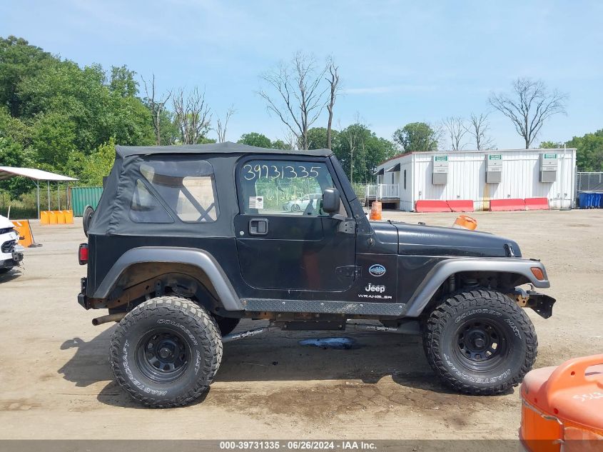 2004 Jeep Wrangler X VIN: 1J4FA39S14P790333 Lot: 39731335