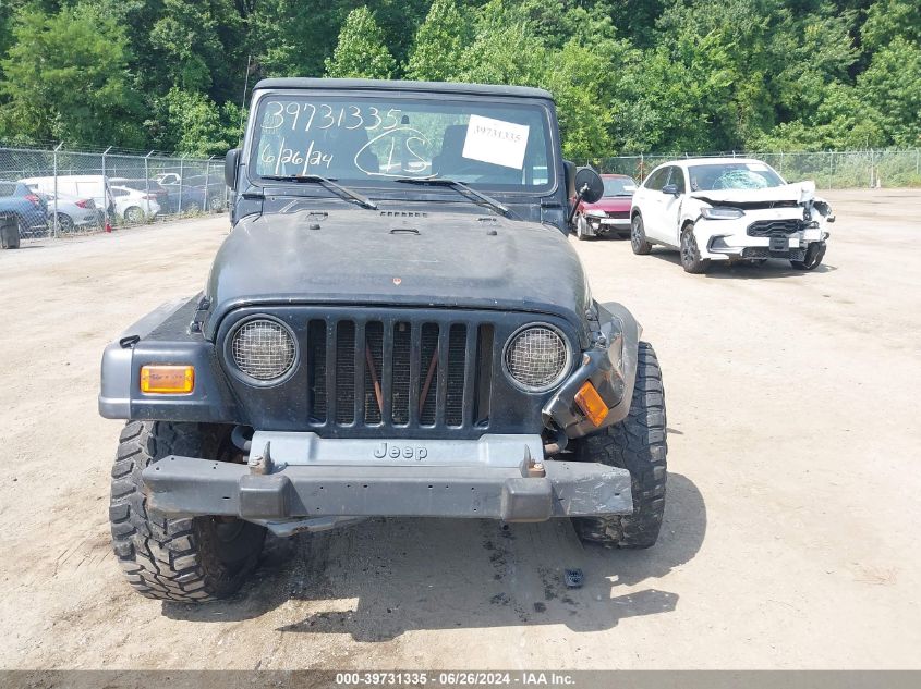 2004 Jeep Wrangler X VIN: 1J4FA39S14P790333 Lot: 39731335