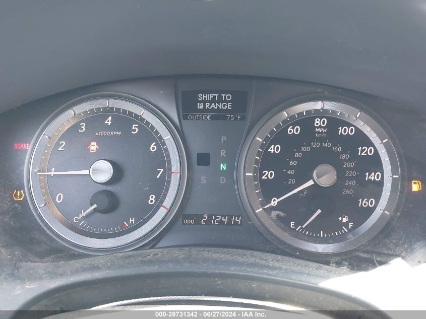 2007 Lexus Es 350 350 VIN: JTHBJ46G072153671 Lot: 39731342