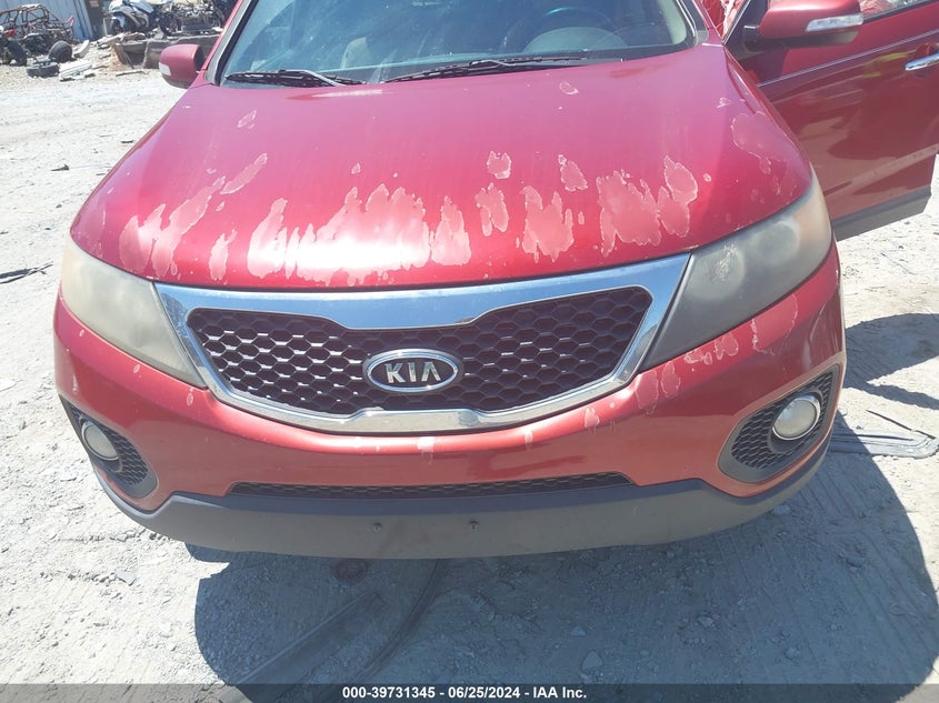 2011 Kia Sorento Ex VIN: 5XYKU3A1XBG028598 Lot: 39731345