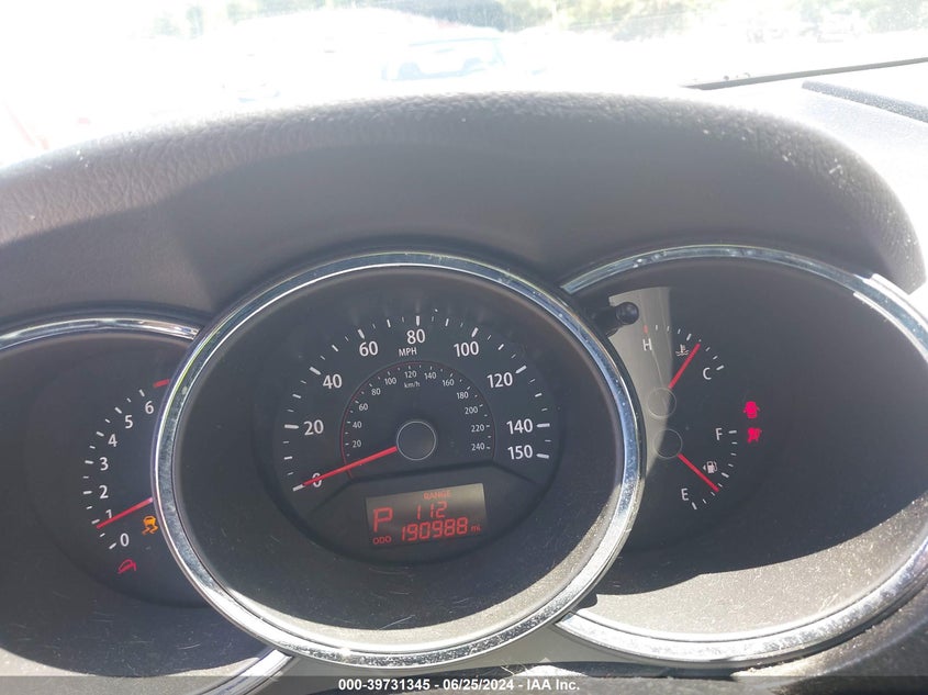 2011 Kia Sorento Ex VIN: 5XYKU3A1XBG028598 Lot: 39731345