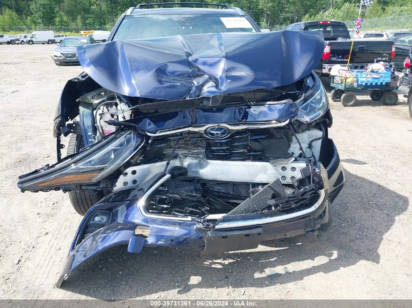 2022 Toyota Highlander Hybrid Limited VIN: 5TDXBRCH3NS562607 Lot: 39731361