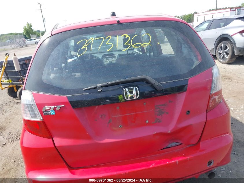 2009 Honda Fit VIN: JHMGE882X9S066477 Lot: 39731362