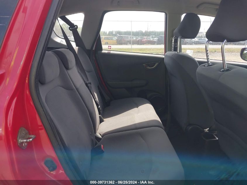 2009 Honda Fit VIN: JHMGE882X9S066477 Lot: 39731362