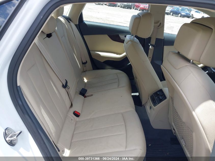 2019 Audi A4 45 Premium VIN: WAUDNAF43KN018482 Lot: 39731366