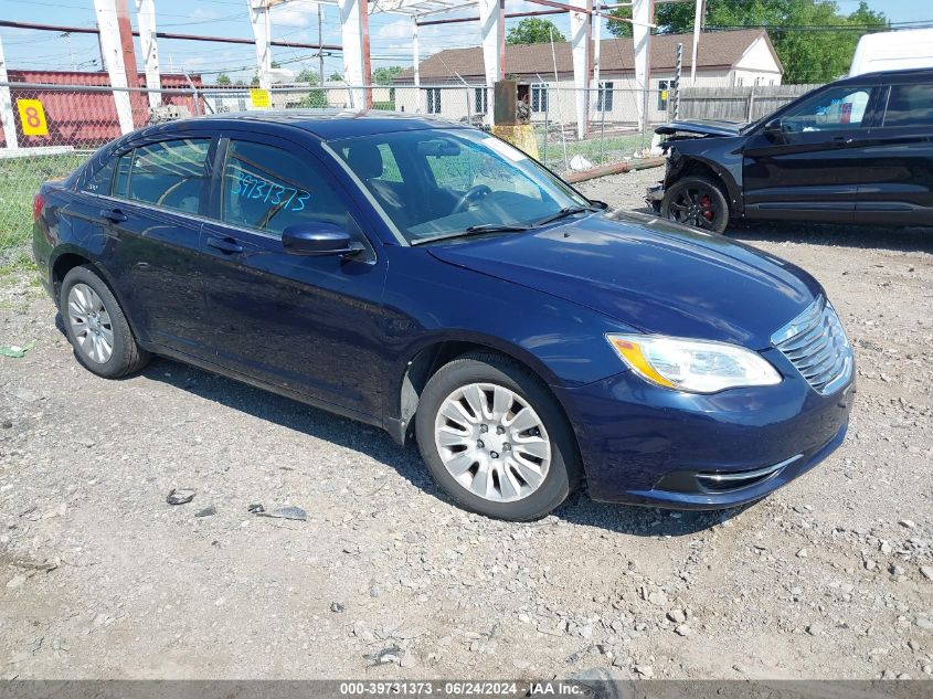 1C3CCBAB4DN641407 | 2013 CHRYSLER 200