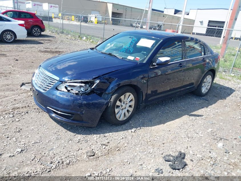 1C3CCBAB4DN641407 | 2013 CHRYSLER 200