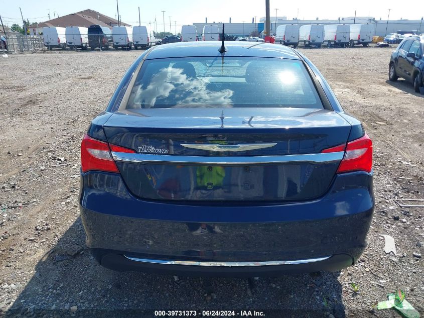 2013 Chrysler 200 Lx VIN: 1C3CCBAB4DN641407 Lot: 39731373