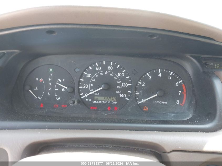 1999 Toyota Camry Le VIN: 4T1BG22K7XU457255 Lot: 39731377