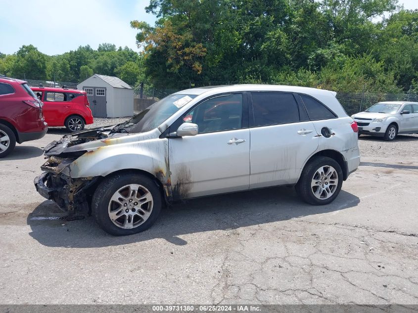 2008 Acura Mdx Technology Package VIN: 2HNYD28308H512070 Lot: 39731380