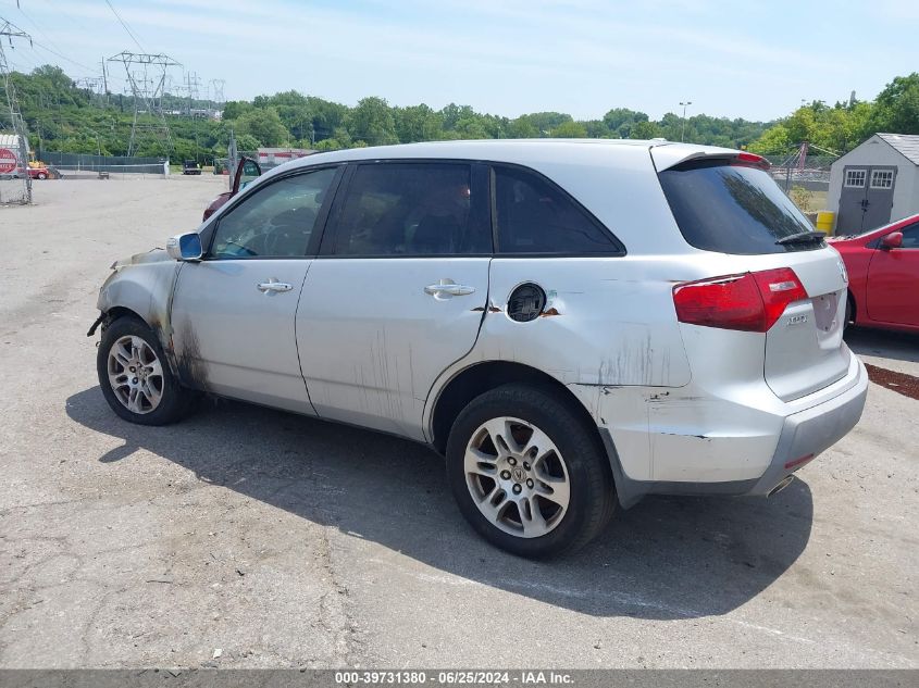 2008 Acura Mdx Technology Package VIN: 2HNYD28308H512070 Lot: 39731380