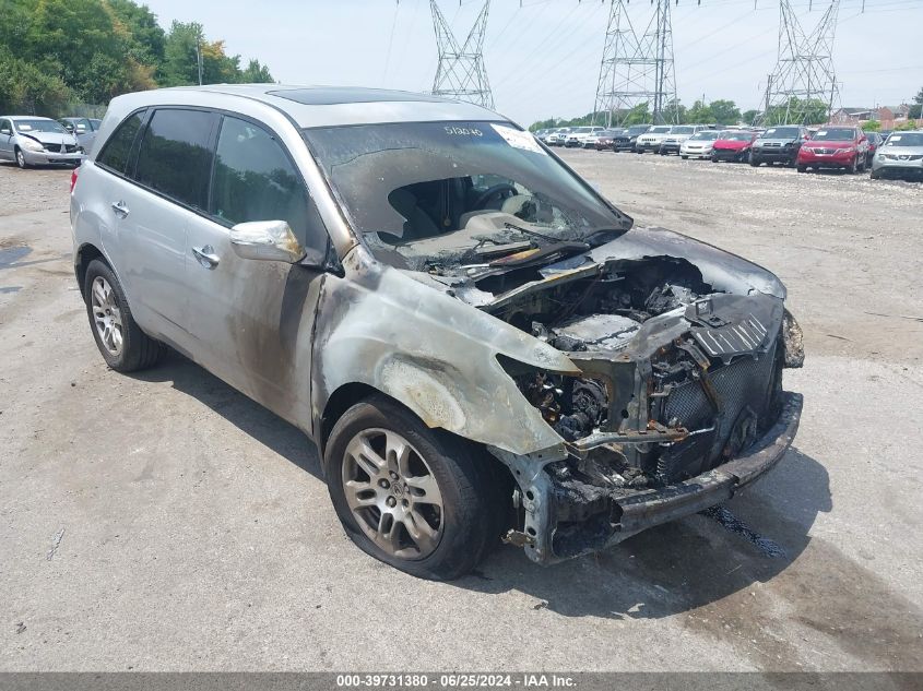 2008 Acura Mdx Technology Package VIN: 2HNYD28308H512070 Lot: 39731380