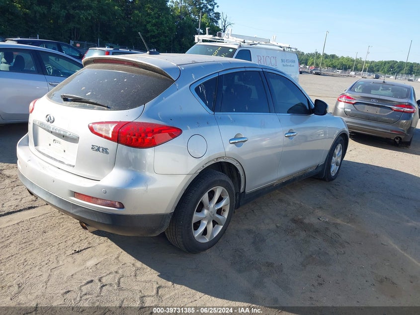 2008 Infiniti Ex35 Journey VIN: JNKAJ09F48M352350 Lot: 39731385