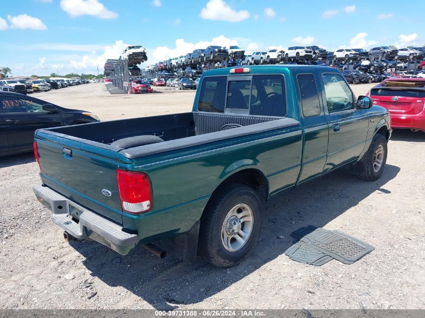 2000 Ford Ranger Xl/Xlt VIN: 1FTYR14V4YTA61589 Lot: 39731388