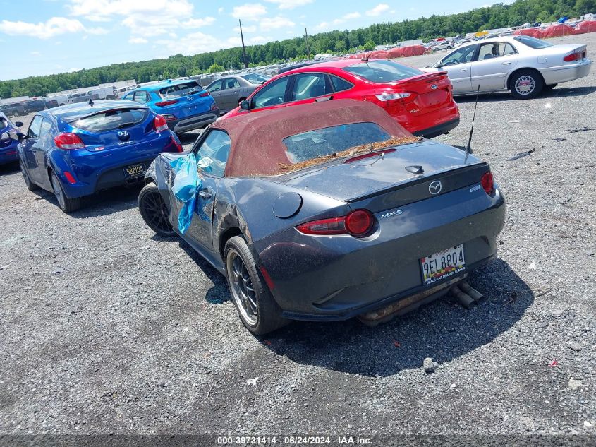 2018 Mazda Mx-5 Miata Club VIN: JM1NDAC78J0205737 Lot: 39731414