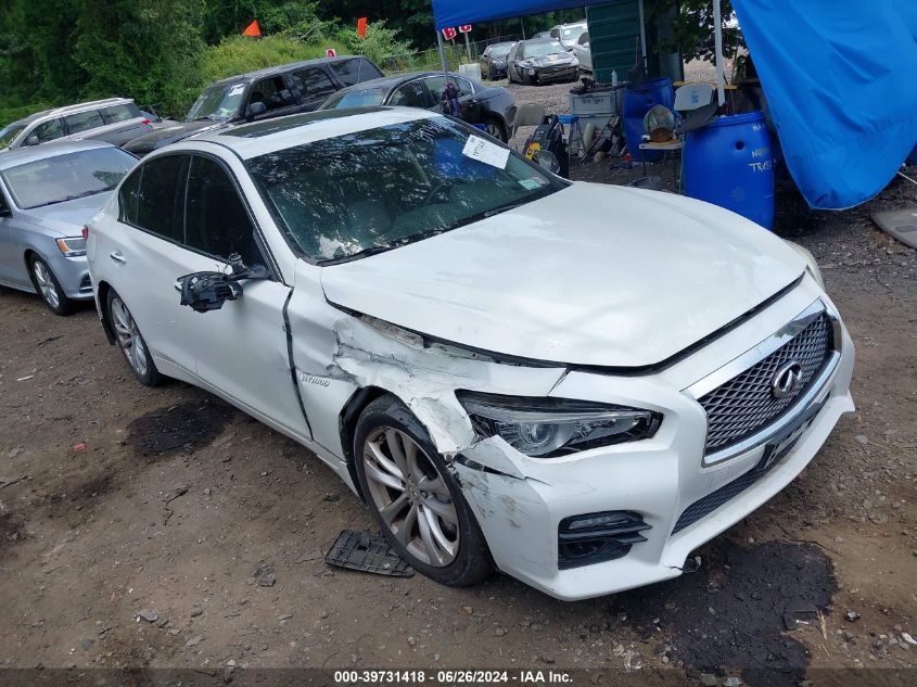 2014 Infiniti Q50 Hybrid Premium/Sport VIN: JN1AV7AR3EM703381 Lot: 39731418