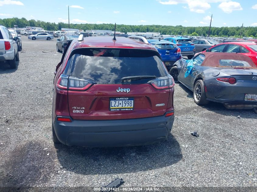 2020 Jeep Cherokee Latitude Plus 4X4 VIN: 1C4PJMLB9LD584637 Lot: 39731421