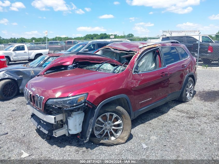 2020 Jeep Cherokee Latitude Plus 4X4 VIN: 1C4PJMLB9LD584637 Lot: 39731421