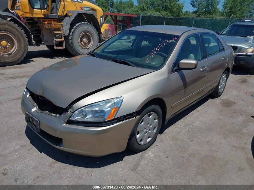 1HGCM56313A128649 2003 Honda Accord 2.4 Lx