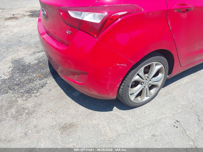 2013 Hyundai Elantra Gt VIN: KMHD35LE8DU088562 Lot: 39731431