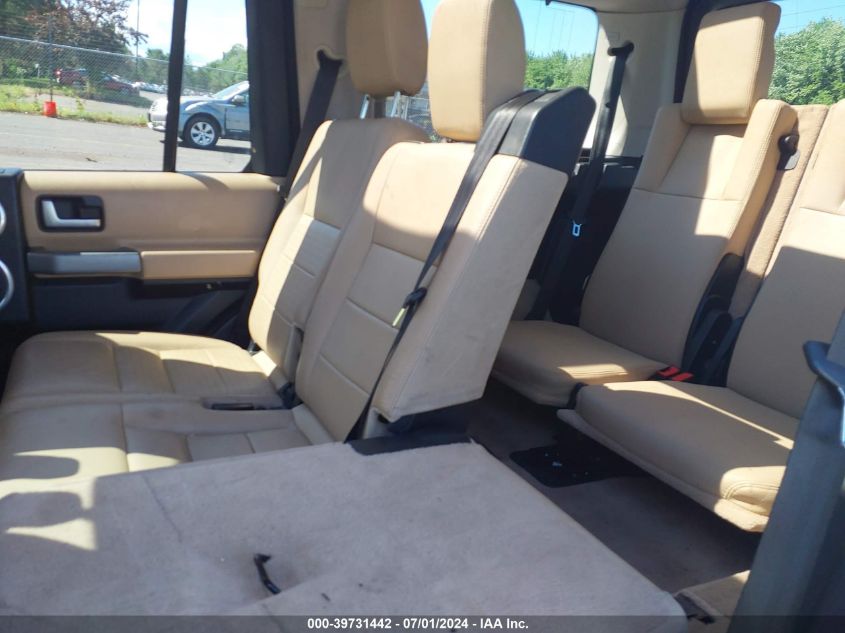2008 Land Rover Lr3 V8 Se VIN: SALAE25498A489428 Lot: 39731442