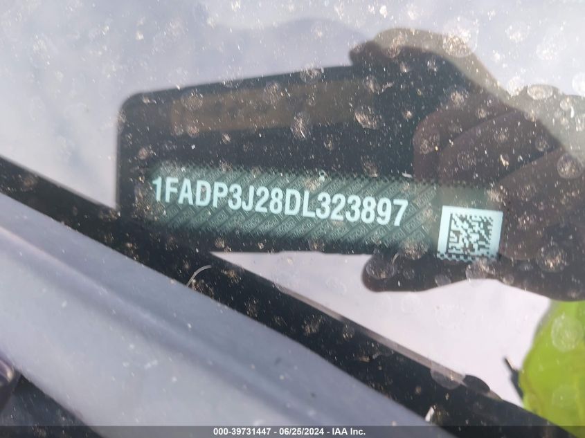 2013 Ford Focus Titanium VIN: 1FADP3J28DL323897 Lot: 39731447