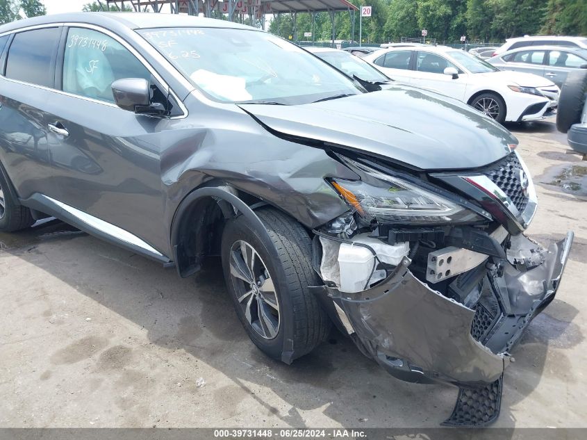 2021 Nissan Murano S VIN: 5N1AZ2AS2MC147104 Lot: 39731448