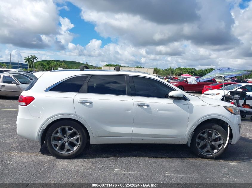 2016 Kia Sorento 3.3L Sx VIN: 5XYPK4A55GG112470 Lot: 39731476