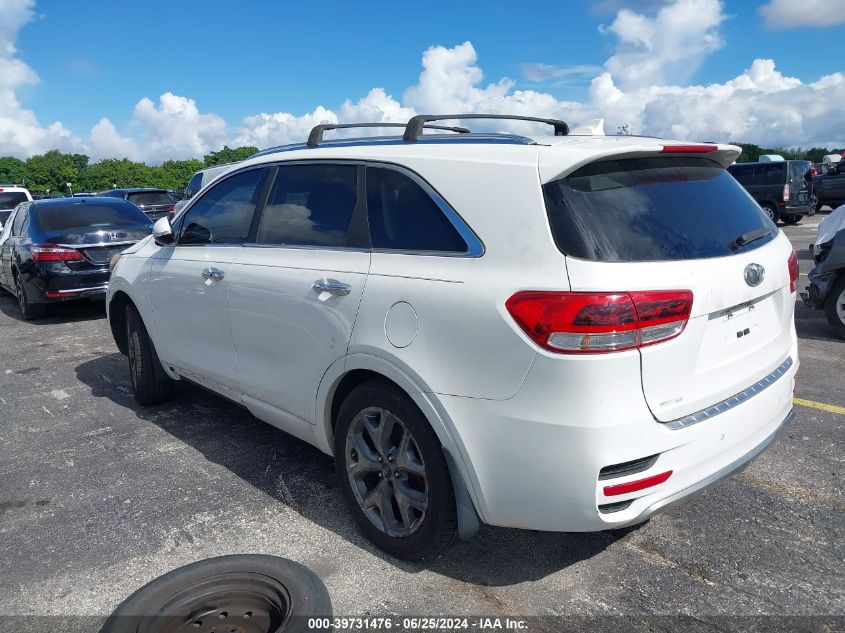 2016 Kia Sorento 3.3L Sx VIN: 5XYPK4A55GG112470 Lot: 39731476