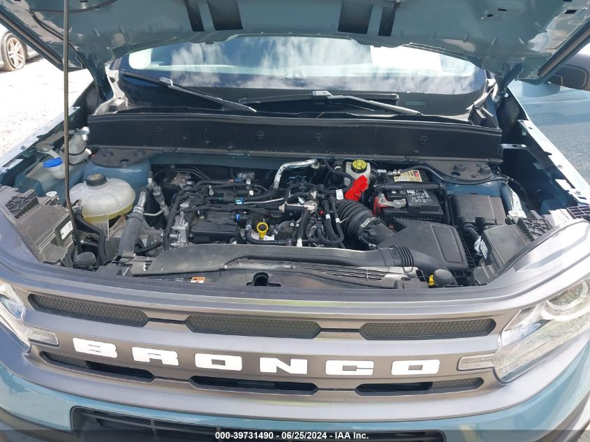 2022 Ford Bronco Sport Big Bend VIN: 3FMCR9B60NRD63877 Lot: 39731490