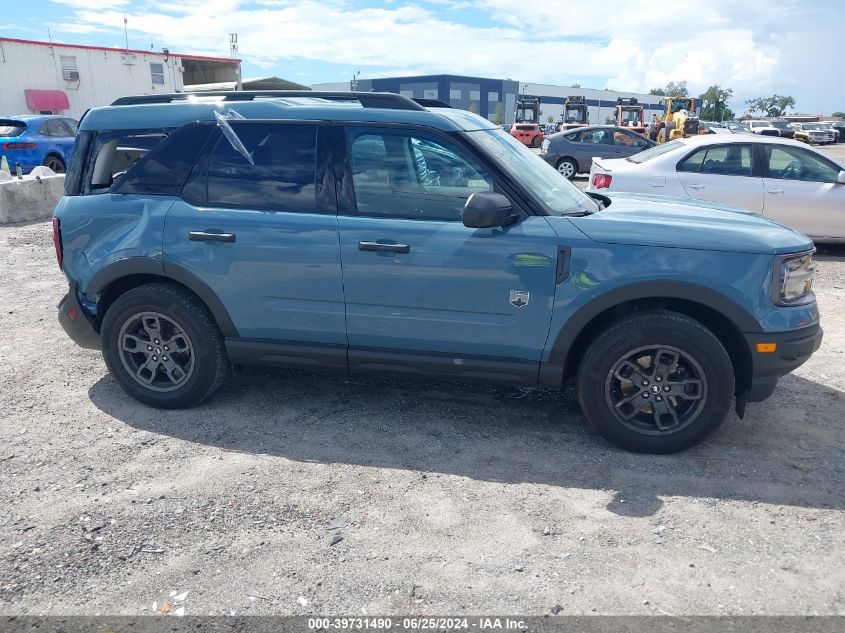 2022 Ford Bronco Sport Big Bend VIN: 3FMCR9B60NRD63877 Lot: 39731490